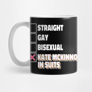 Kate McKinnon in Suits Mug